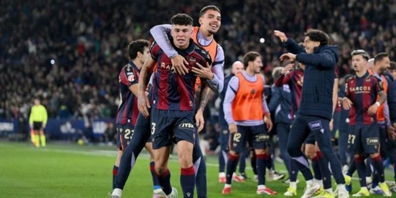 Kết Quả Bóng Đá Levante Và Atl. Madrid Ngày 01/02/2026 qua điểm số