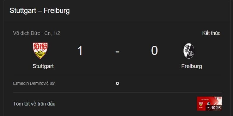 Tường thuật trận đấu thể hiện thế trận chiến thuật chặt chẽ